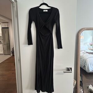 L*Space Black Long Sleeve Dress